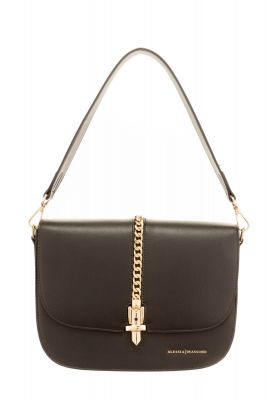 borsa a spalla taupe