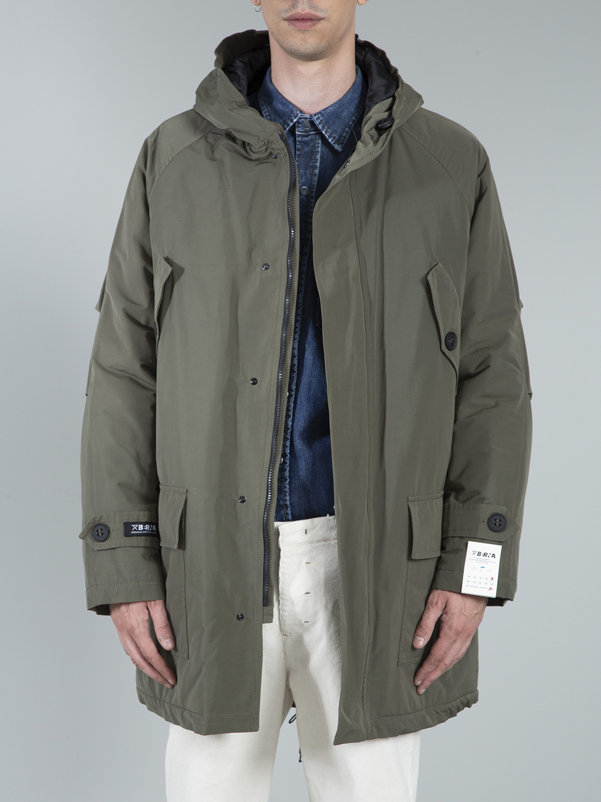 cappotto uomo con cappuccio