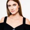 cardigan con bottoni nero