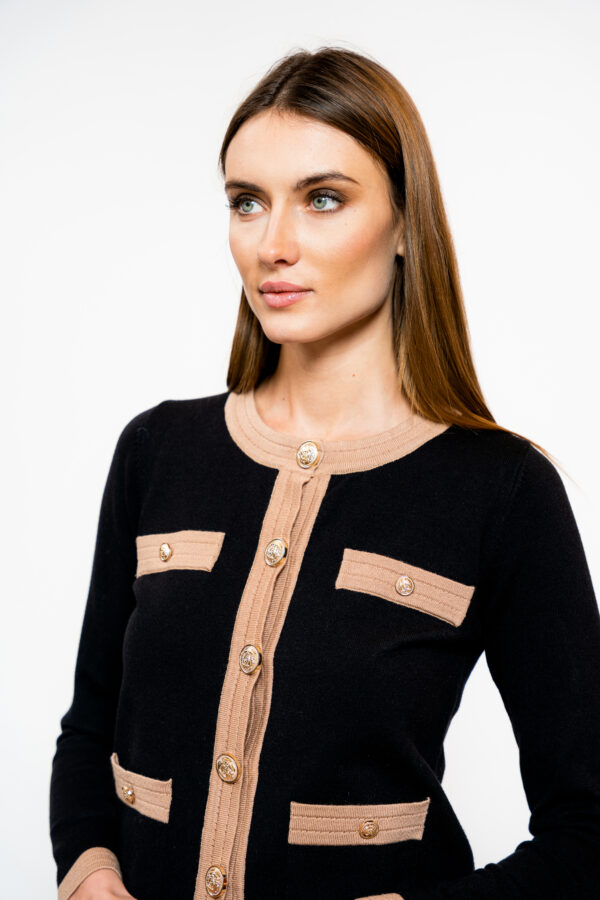 giacca donna maglia tasche