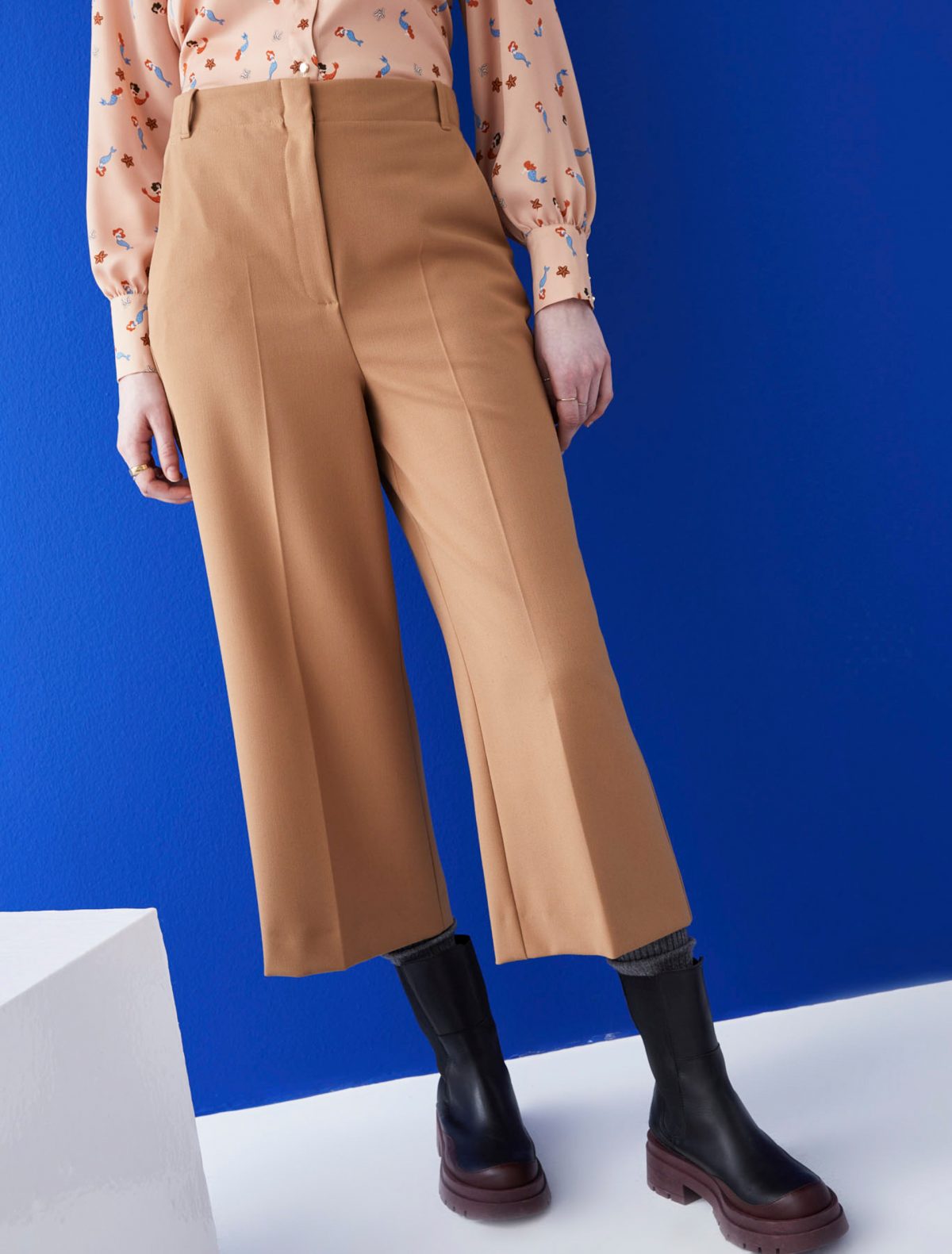 pantaloni donna wide leg
