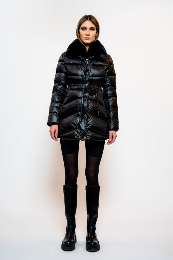 piumino donna marsupio