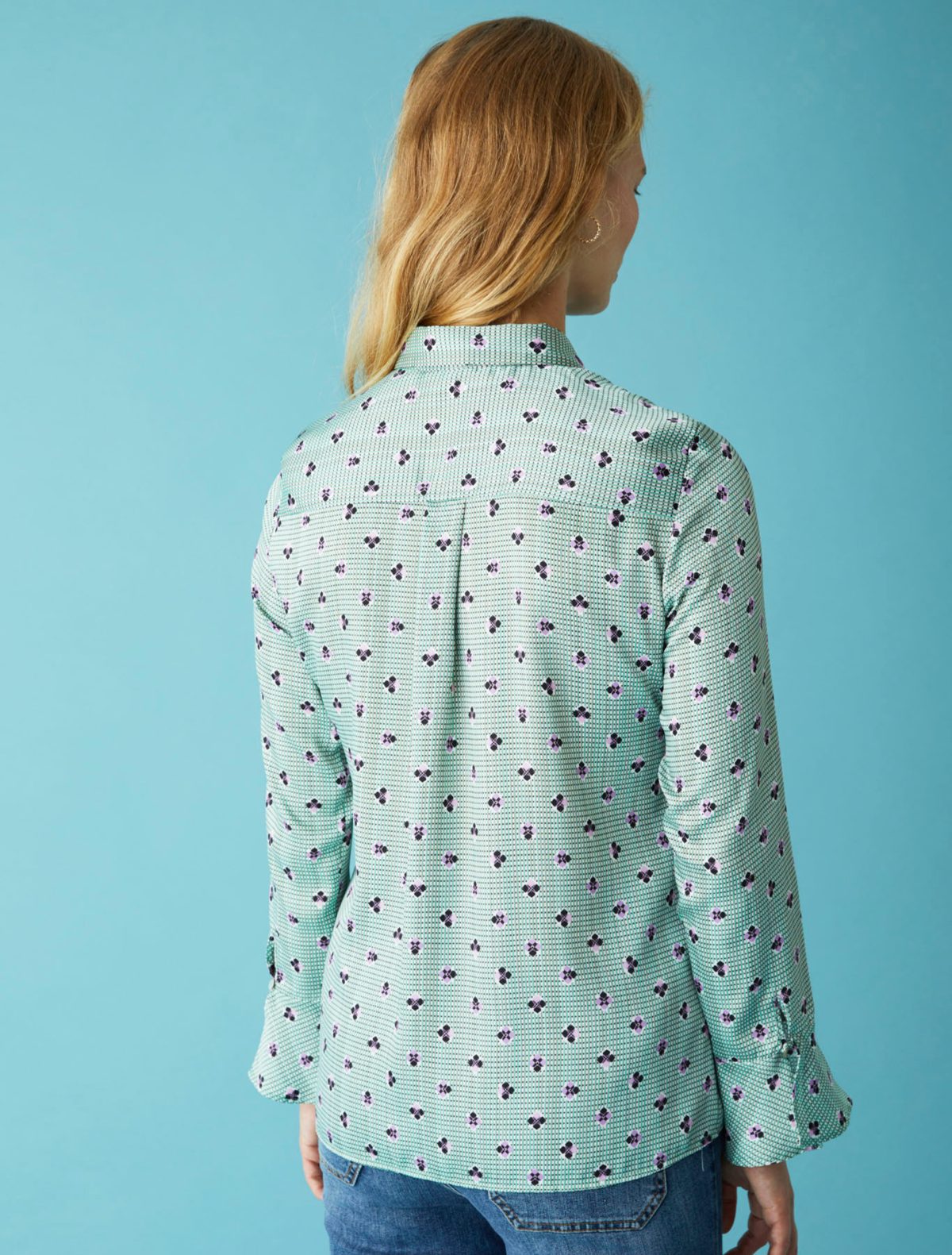 camicia donna stampata