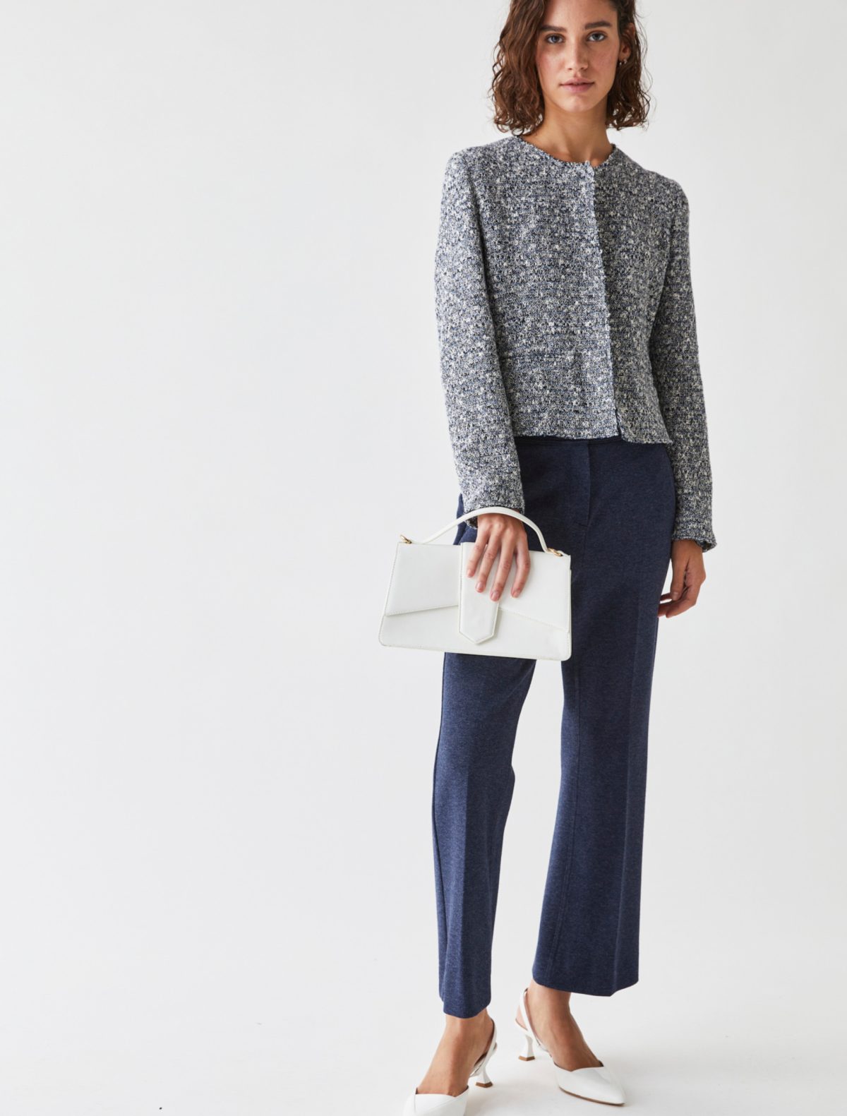 giacca donna boxy