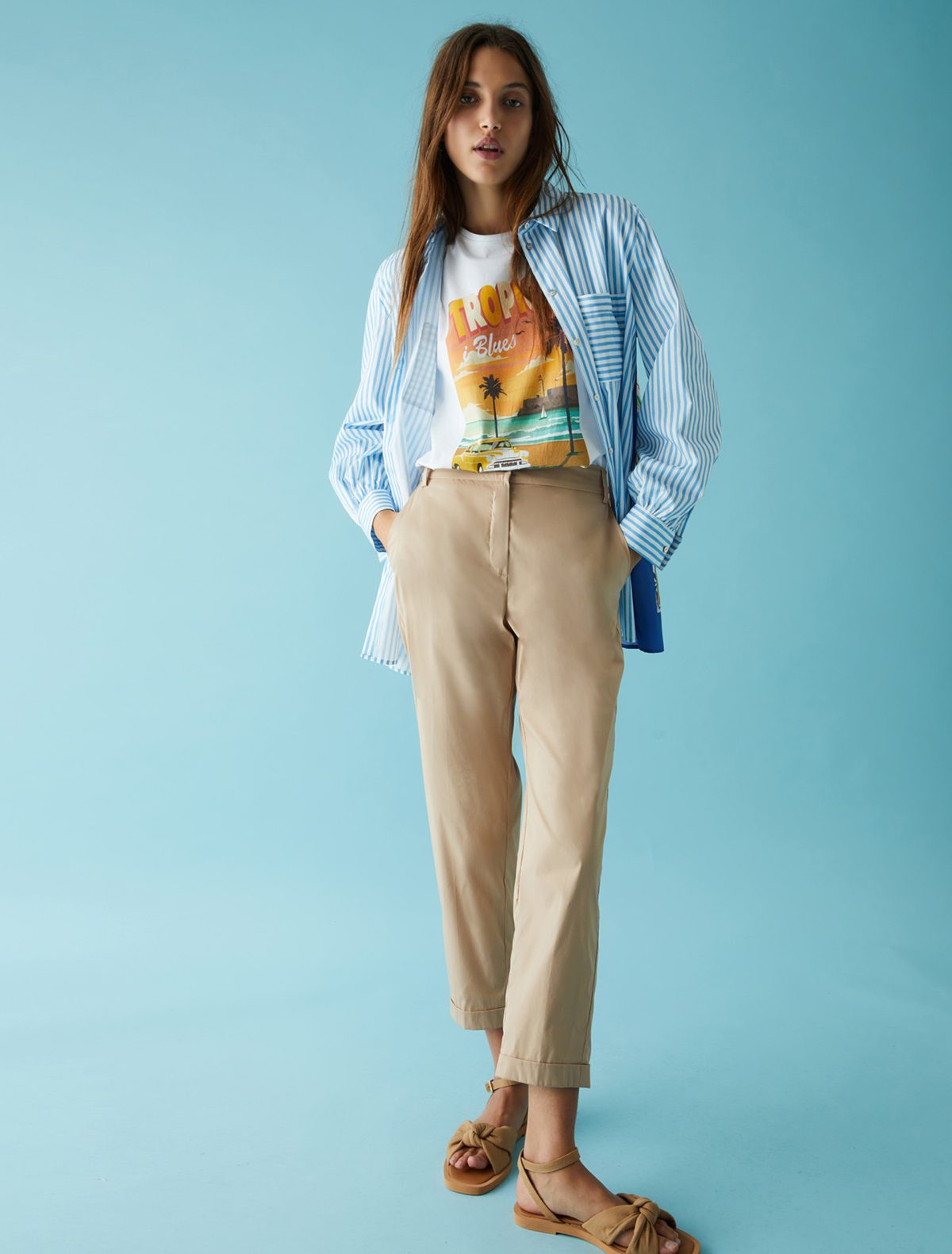 Pantaloni donna semiaderenti-c-razza