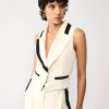 gilet donna con revers