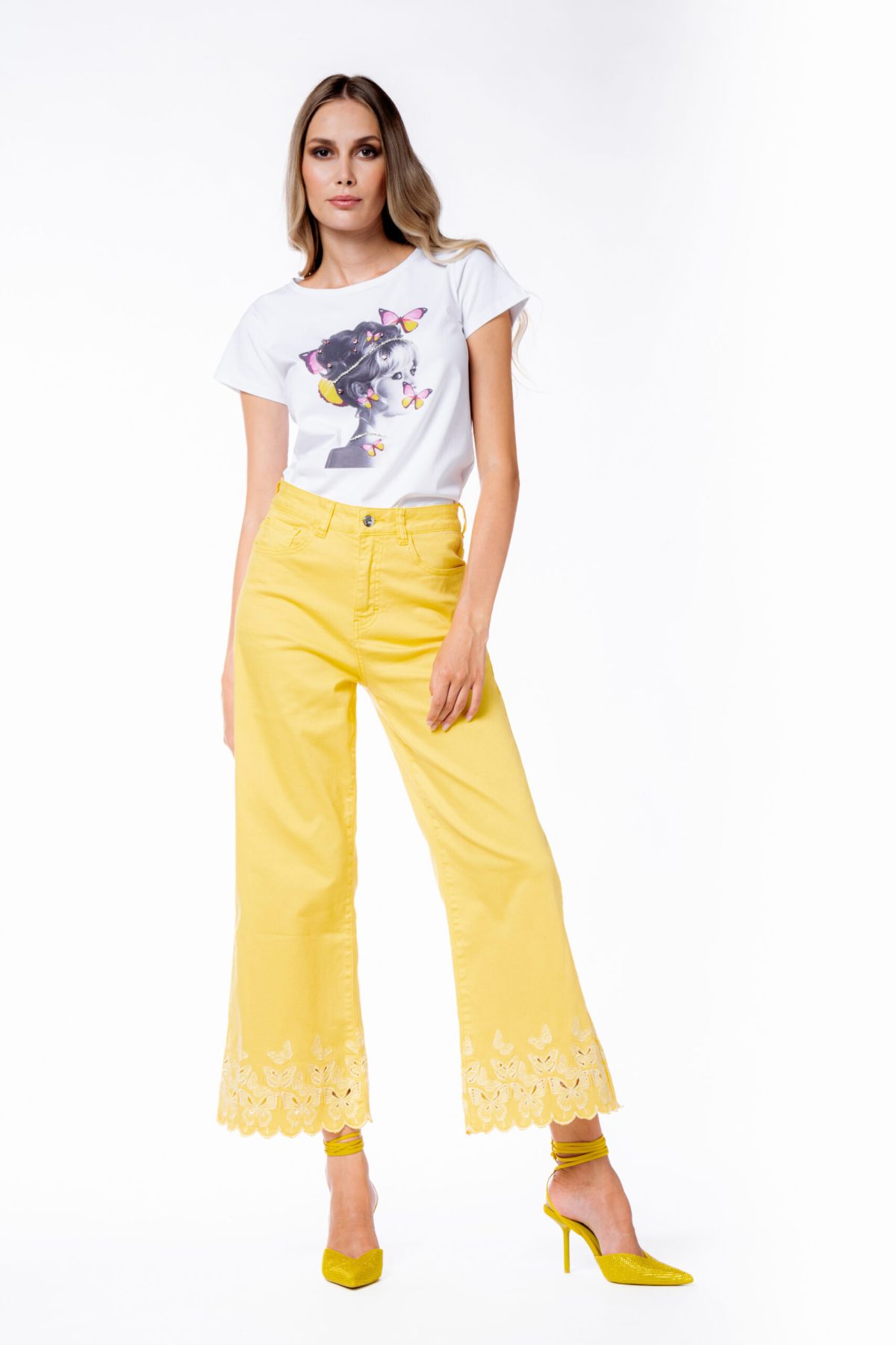 t-shirt donna farfalle