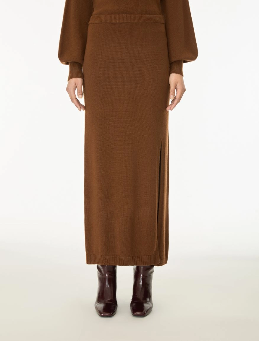 GONNA IN MISTO CASHMERE IBLPLATANI - IBLUES