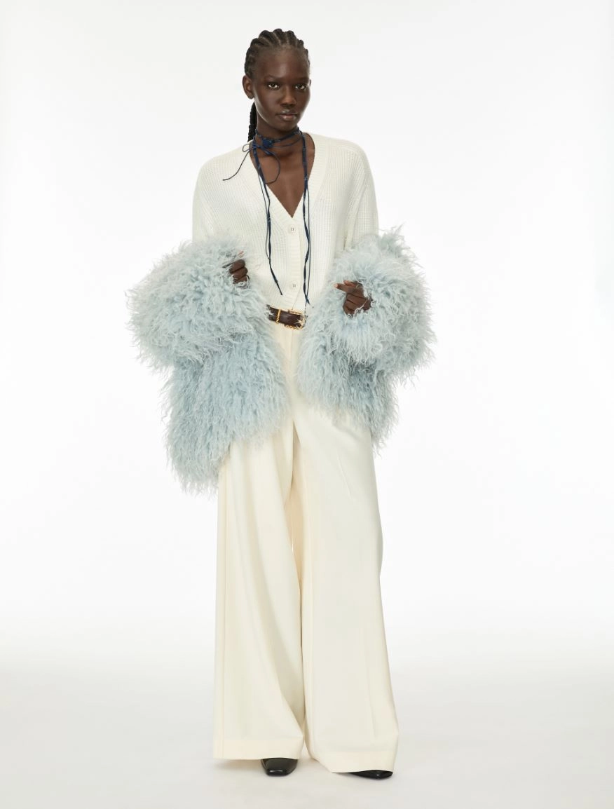 CARDIGAN MORBIDO IN MISTO CASHMERE IBLPALCHI - IBLUES