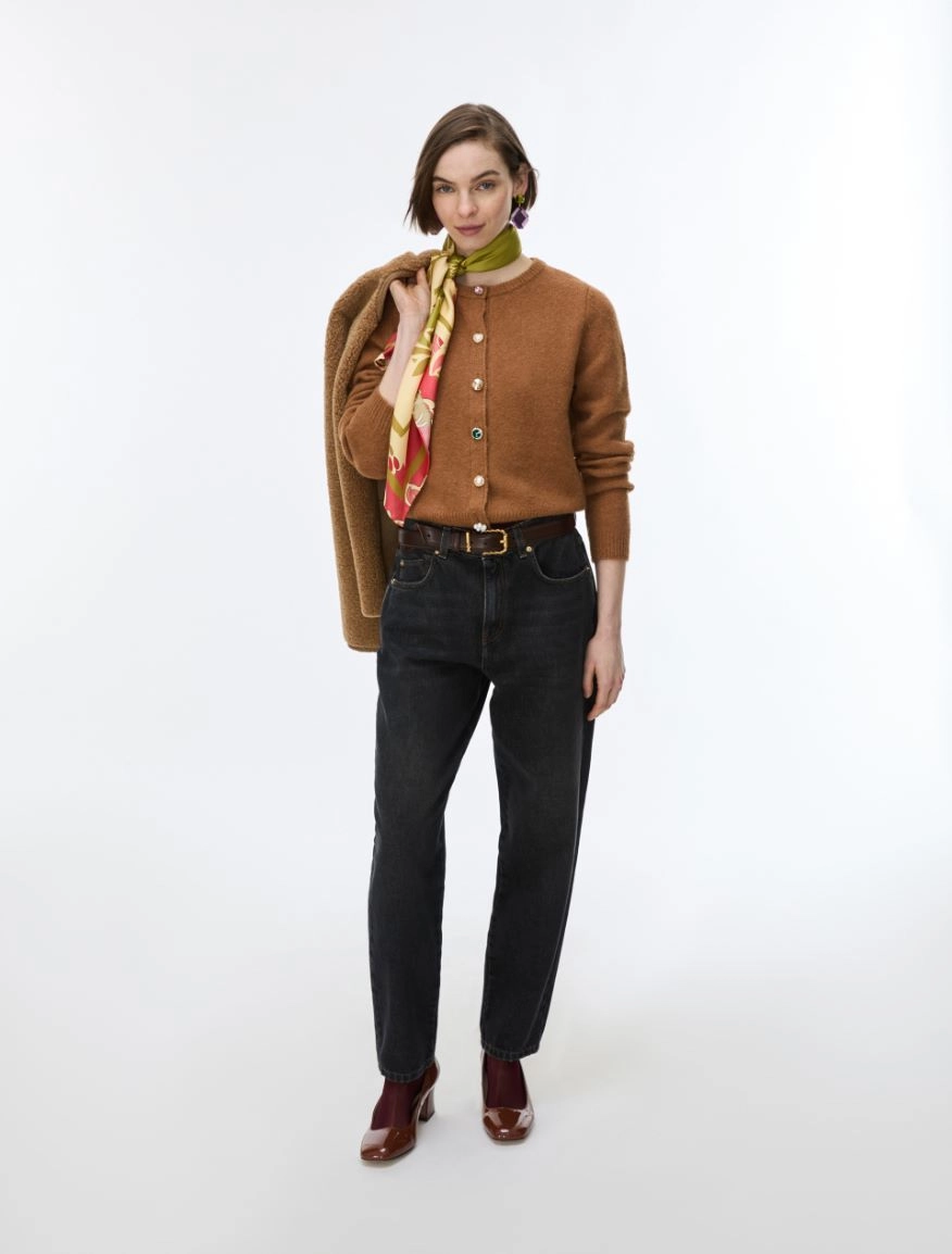 CARDIGAN IN MISTO LANA IBLDRY - IBLUES