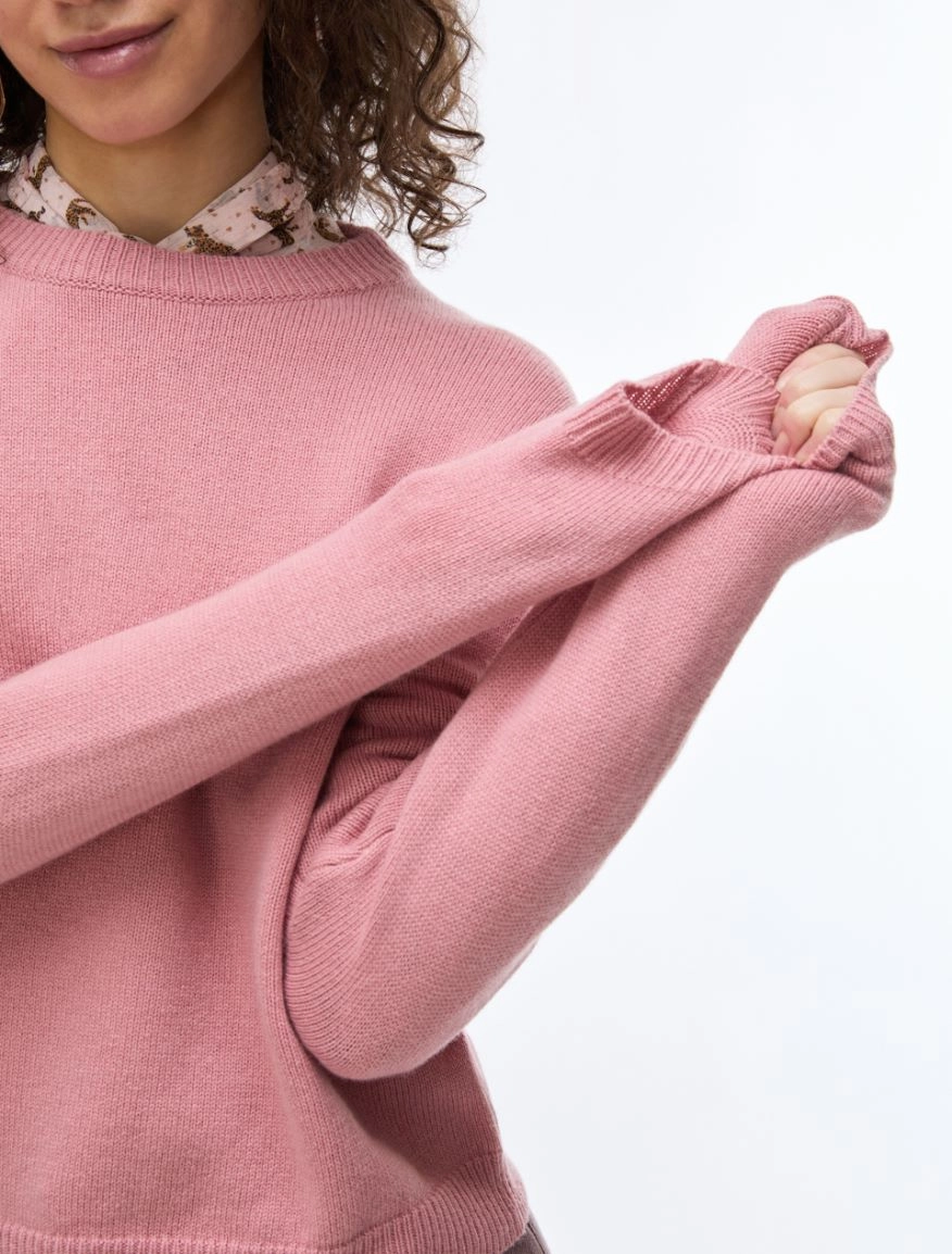 MAGLIA IN MISTO CASHMERE IBLAFONA - IBLUES